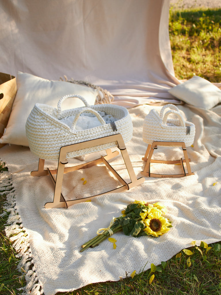 Лялькова люлька на підставці-гойдалці Anzy Home